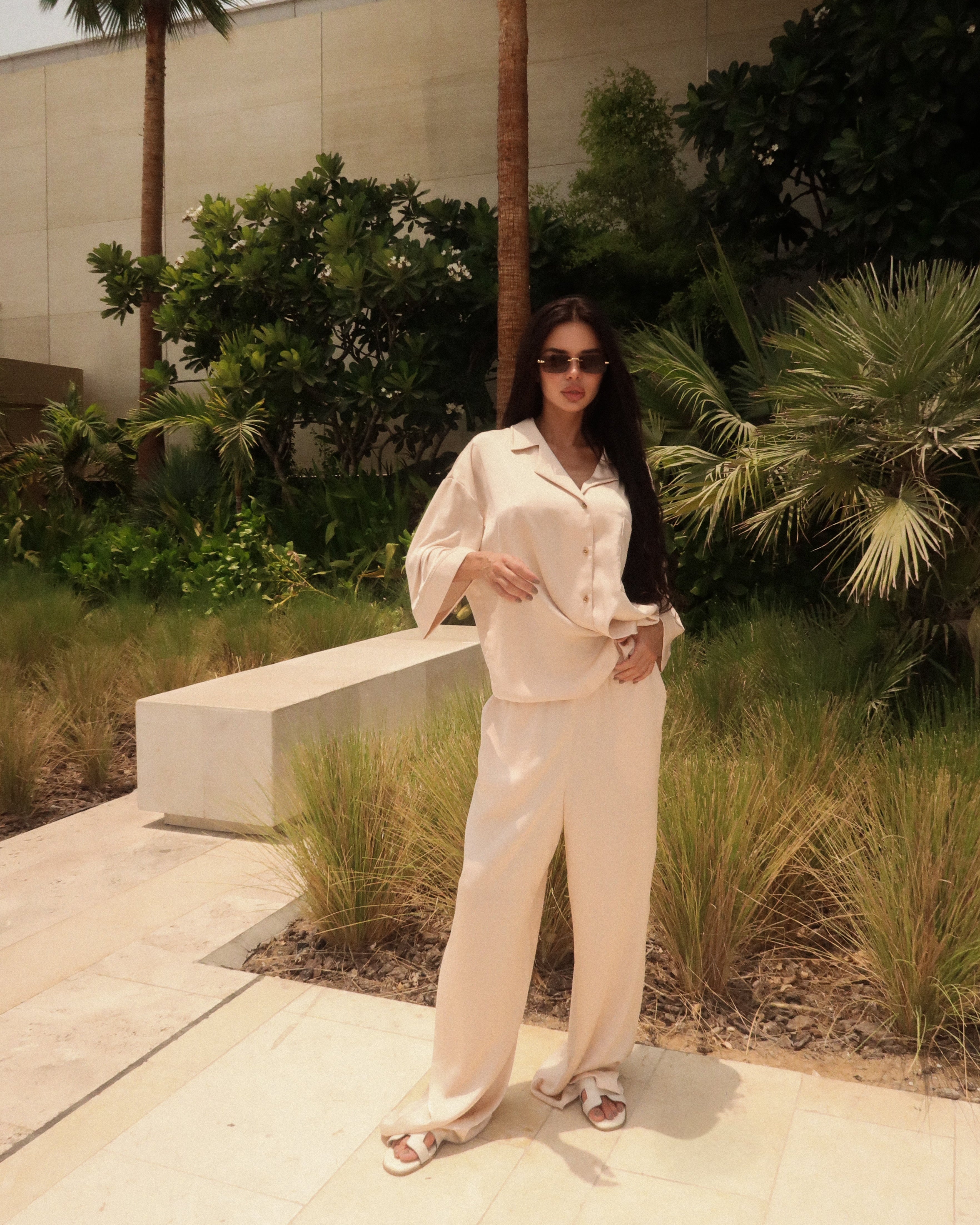 Beige shirt