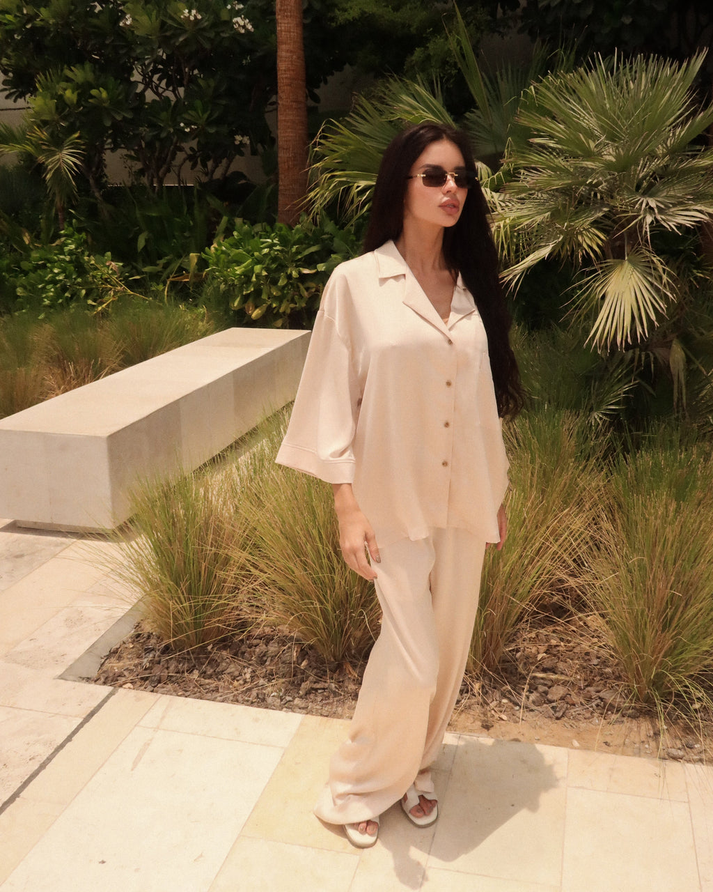 Beige shirt