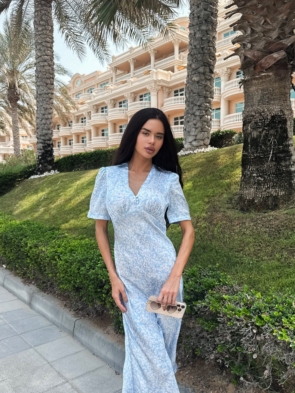 Blue dress Femme
