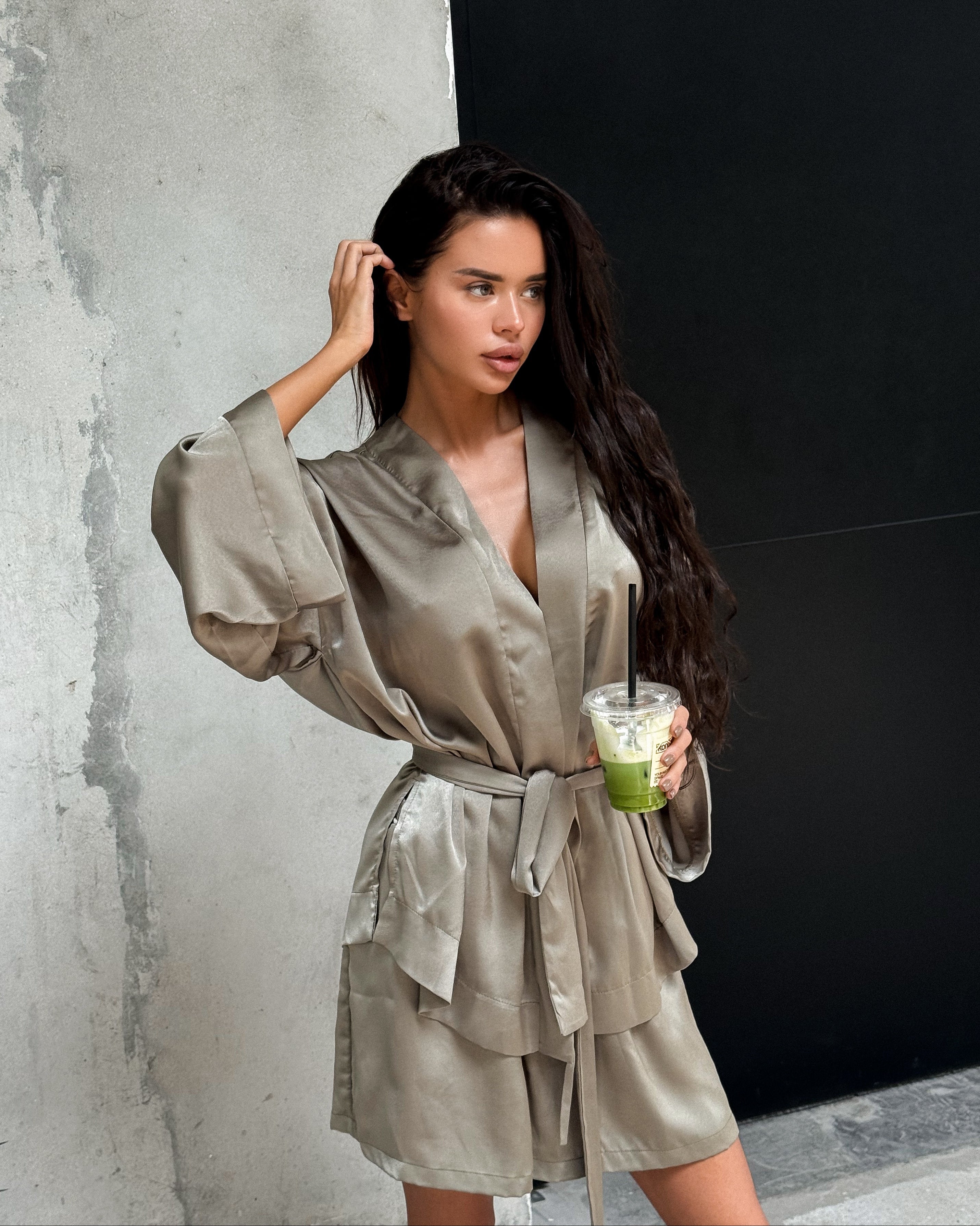 Pistachio kimono