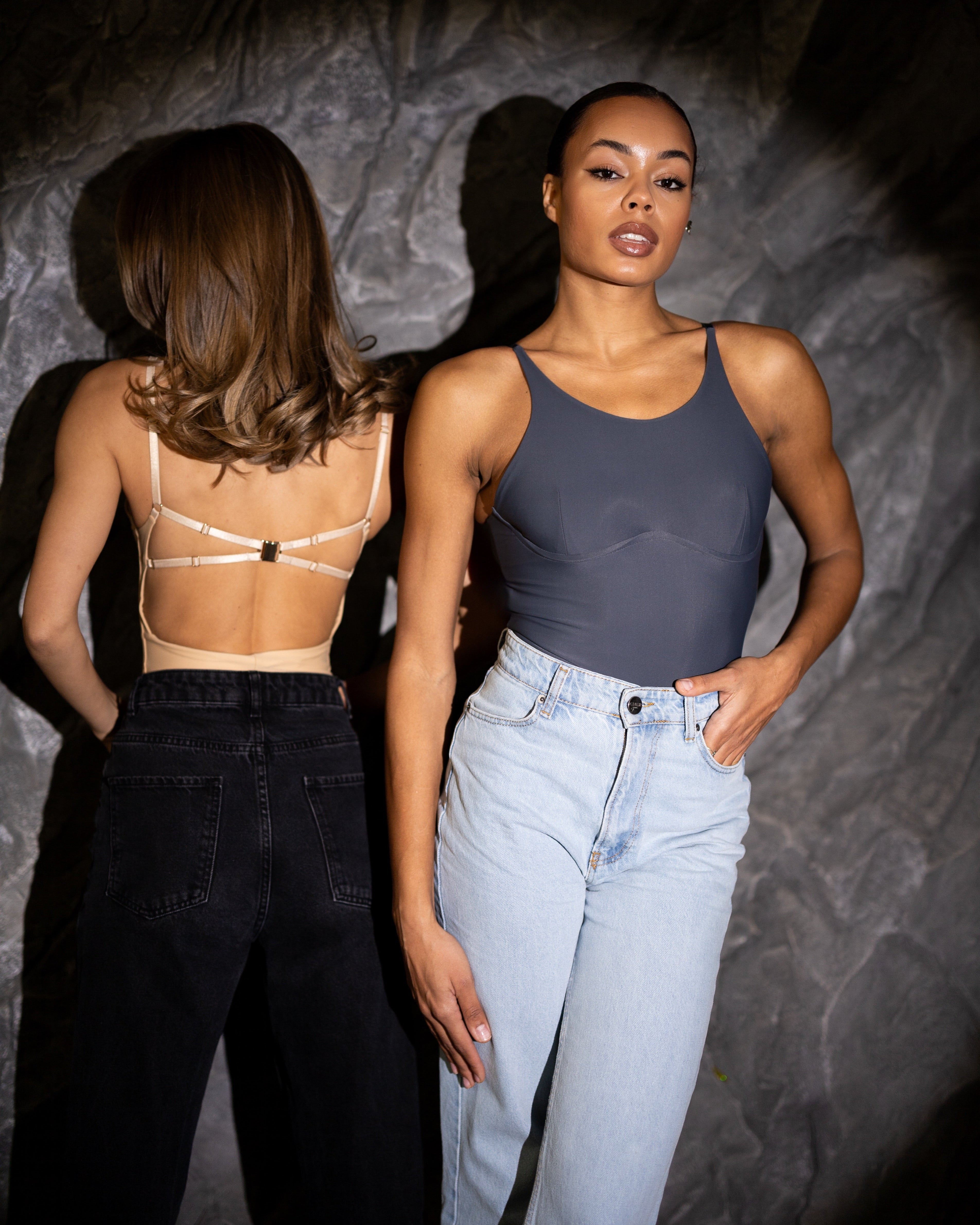 Beige bodysuit