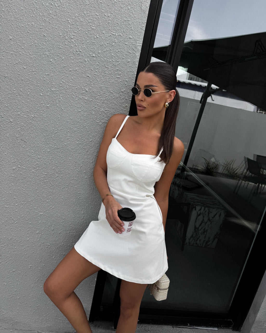 Denim sundress